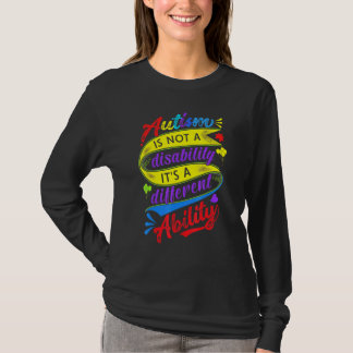 Autismus ist keine Behinderung, sondern eine ander T-Shirt