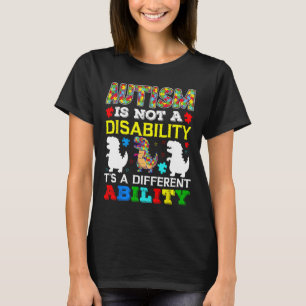 Autismus ist keine Behinderung, sondern eine ander T-Shirt
