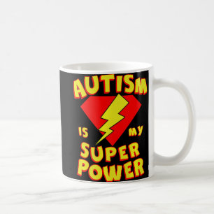 Autismus ist mein Super-Power Superhero Autism Awa Kaffeetasse
