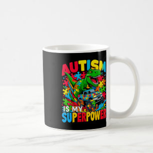 Autismus ist mein Superpower Dino Boys Monster Tru Kaffeetasse