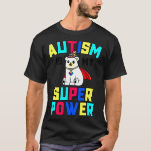 Autismus ist mein Superpower Kids Awareness Super  T-Shirt