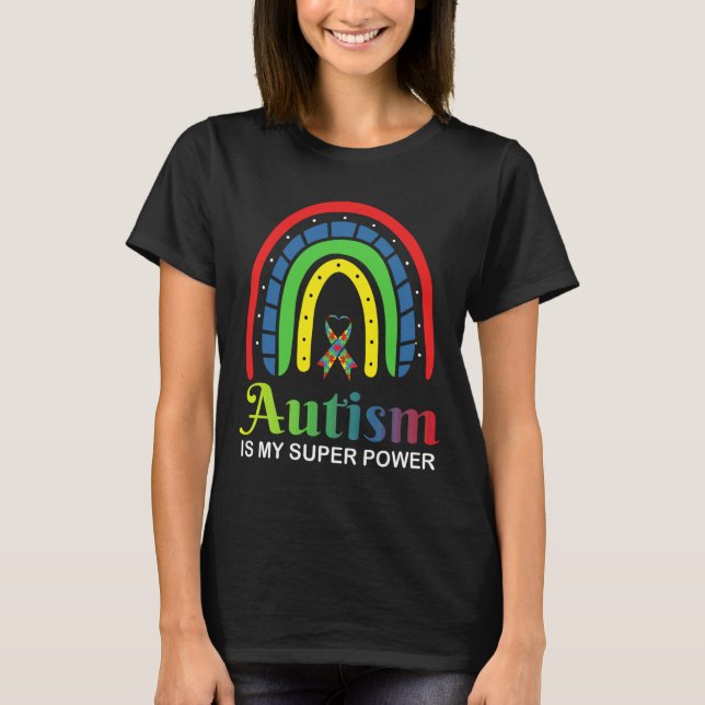 Autismus ist mein wahres Autismus-Bewusstsein für  T-Shirt (Vorderseite)