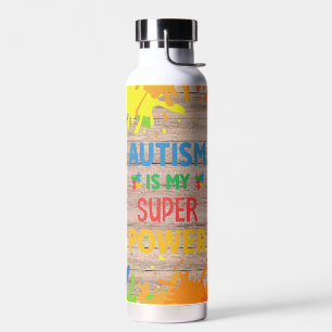 Autismus ist meine Superkraft Trinkflasche