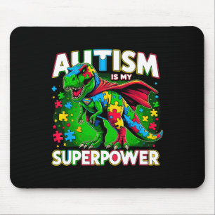 Autismus ist meine Supermacht-Autismus-Bewusstsein Mousepad