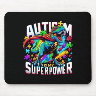 Autismus ist meine Supermacht Autismus Bewusstsein Mousepad