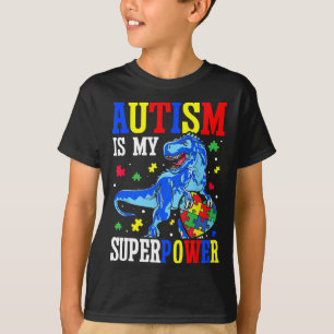 Autismus ist meine Supermacht Autismus Bewusstsein T-Shirt