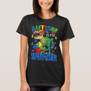 Autismus ist meine Supermacht Autismus Bewusstsein T-Shirt