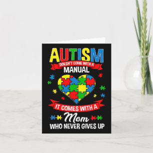 Autismus ist nicht mit einem manuellen Autismus-Ma Karte