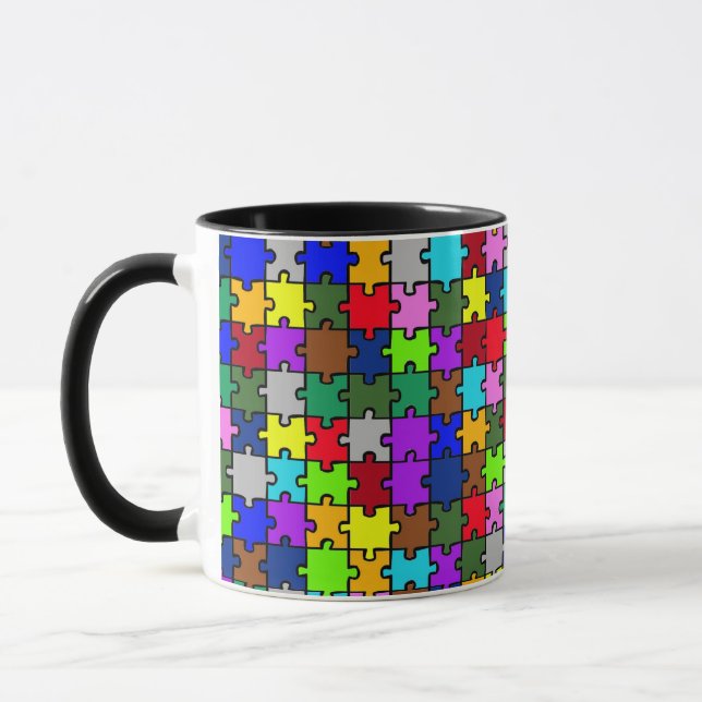 Autismus jigsaw tasse (Links)
