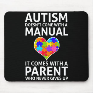 Autismus Kommt Nicht Mit Einer Anleitung Autismus  Mousepad