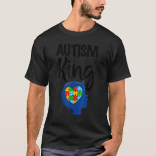 Autismus-König Kinder Autismus-Bewusstsein T-Shirt