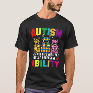 Autismus Lama Alpakas Autismus-Bewusstseins-Outfit T-Shirt