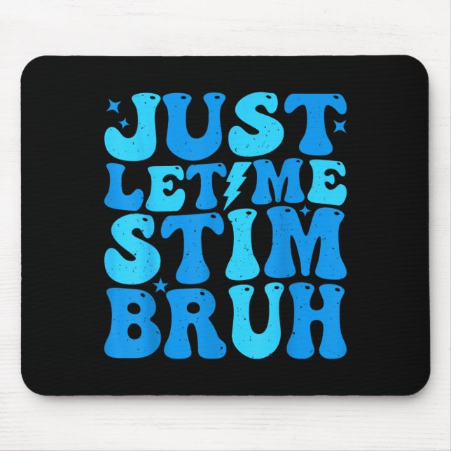 Autismus Lass Stim Bruh ASD Bewusstsein Männer Fra Mousepad (Vorne)