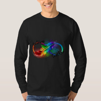 Autismus Lehrer Autismus Rainbow Infinity Symbol A T-Shirt