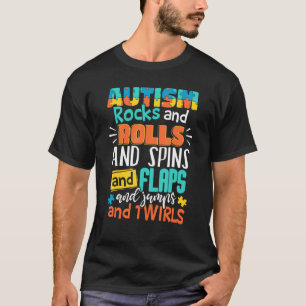 Autismus-Lehrer Autistisches Bewusstseinsmonat Aut T-Shirt