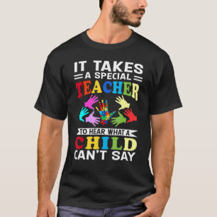 Autismus-Lehrer-Puzzleteil-Sonderkind Frauen A T-Shirt