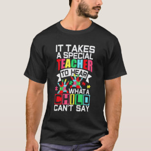Autismus-Lehrer-Puzzleteil-Spezialkind Frauen A T-Shirt