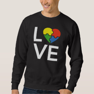Autismus-Liebe Sweatshirt