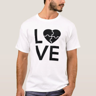 Autismus-Liebe T-Shirt