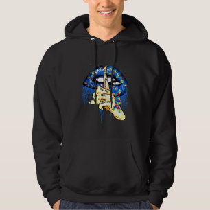Autismus Lippen beurteilen, was Sie verstehen Hoodie