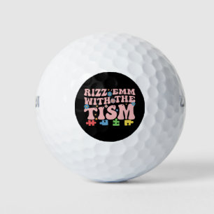Autismus Lustig Rizz Em Mit Dem Tism Meme Autistis Golfball