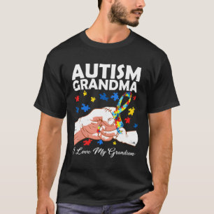 Autismus-Lustiger Autismus Oma Ich liebe meinen En T-Shirt
