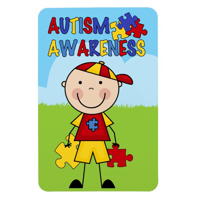 Autismus Magnet (Vertikal)