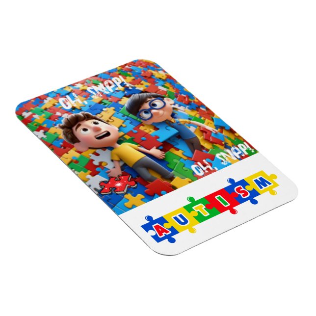 Autismus Magnet (Rechte Seite)