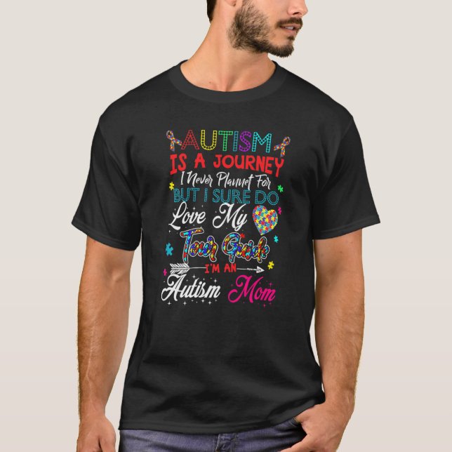 Autismus Mama Autismus Bewusstsein Autismus ist ei T-Shirt (Vorderseite)