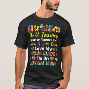 Autismus-Mama Autismus-Bewusstseinsmonat Autismu T-Shirt