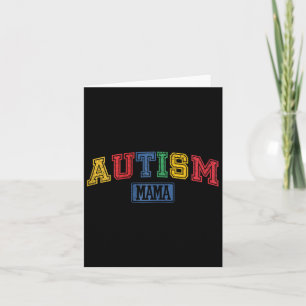 Autismus Mama Autismus Sensibilisierung Akzeptanz Karte