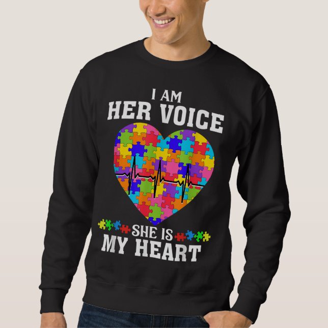 Autismus Mama Autistische Tochter Lehrer Autismus  Sweatshirt (Vorderseite)