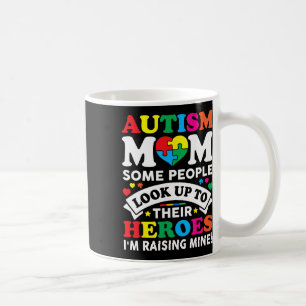 Autismus Mama einige Leute schauen auf ihre Helden Kaffeetasse
