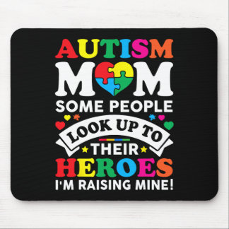 Autismus Mama Einige Leute schauen auf ihre Helden Mousepad