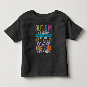 Autismus Mama Familienmitglied Unterstützung Auti Kleinkind T-shirt
