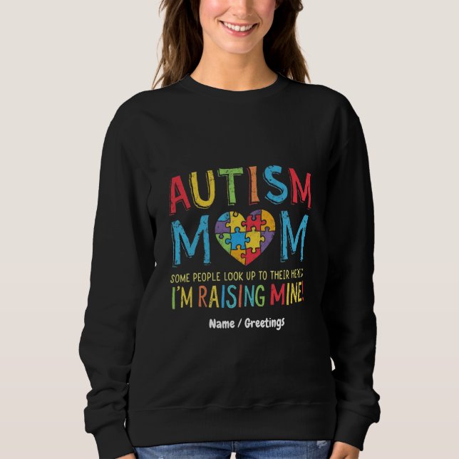 Autismus Mama Geschenke einige Leute schauen nach  Sweatshirt (Vorderseite)