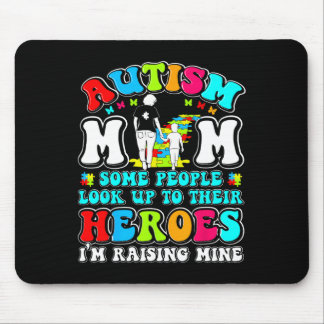 Autismus Mama Hero Mutter Sohn Autismus Auszeichnu Mousepad