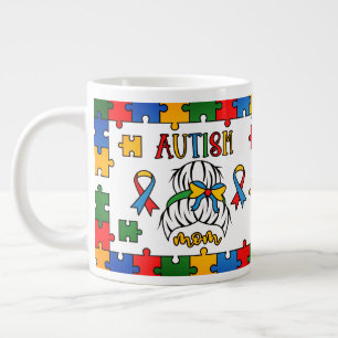 Autismus-Mama - Jumbo-Tasse