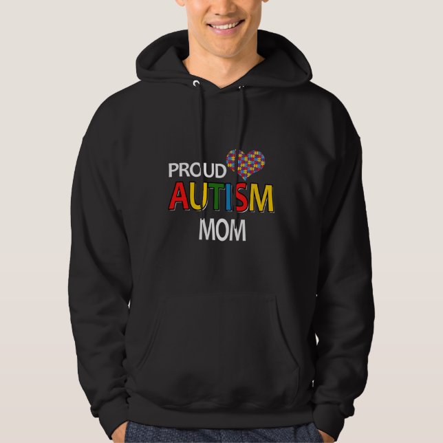 Autismus Mama Leggings Autismus Apparel Autismus A Hoodie (Vorderseite)