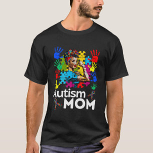 Autismus-Mama navigiert Autismus nach Mutter Schwa T-Shirt
