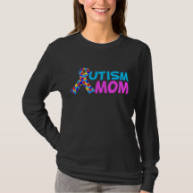 Autismus Mama Niedlich Pink Blue Mother Day