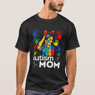 Autismus Mama nonverbaler Autismus Unmasking Autis T-Shirt
