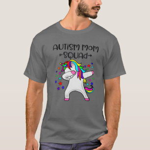 Autismus Mama Squad Autismus Awareness Unicorn T-Shirt