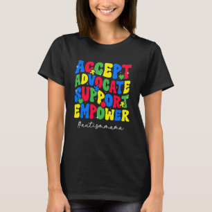 Autismus Mama Stolz Autismus Mutter Autismus Krieg T-Shirt