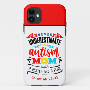 Autismus Mama - Tough Apple iPhone 11 Fall Case-Mate iPhone Hülle