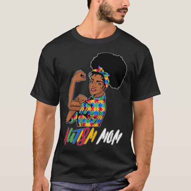 Autismus Mama Unzerbrechlich Autismus Sensibilität T-Shirt (Vorderseite)