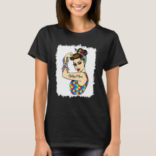 Autismus-Mama Unzerbrechlich Rosie The Riveter Sta T-Shirt
