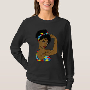 Autismus Mama Unzerbrechliche Rosie The Riveter St T-Shirt