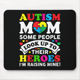 Autismus-Mama zur Sensibilisierung für Heldentum M Mousepad
