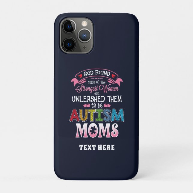 Autismus Mamas am stärksten Frauen Inspiration Case-Mate iPhone Hülle (Rückseite)